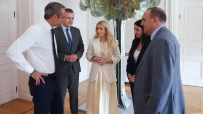 Güney Kıbrıs Rum Yönetimi (GKRY) Meclis Başkanı Annita Dimitriu, Yunanistan
