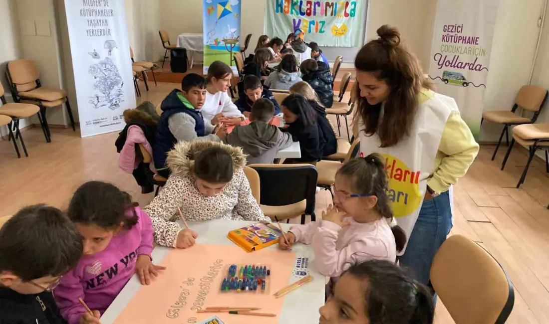 Nilüfer Belediyesi ile Her Yer Çocuk Derneği iş birliğinde düzenlenen