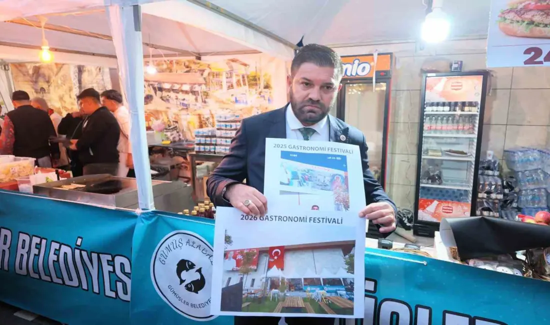 Niğde’de kortej yürüyüşüyle başlayan 6. Gastronomi Festivali’nde fuar alanındaki yerini