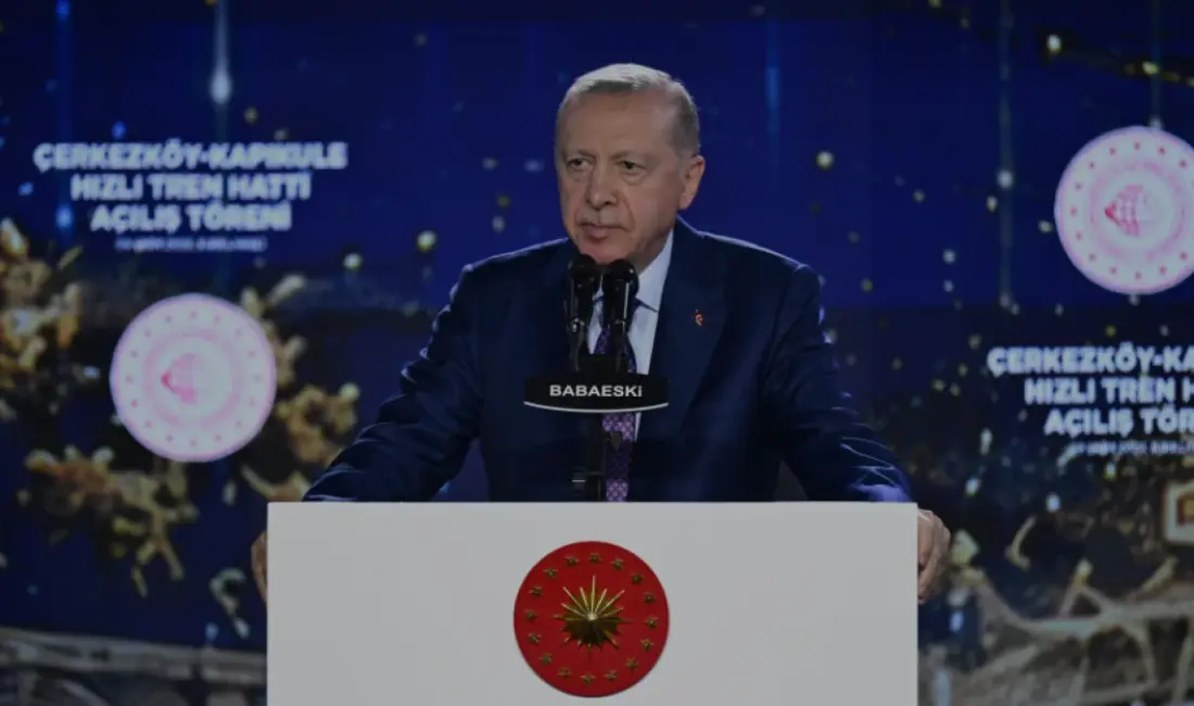 Halkalı-Kapıkule Hızlı Tren Hattı açıldı. Yeni hatla birlikte yolcu seyahat