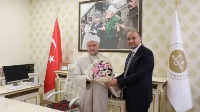 Van İl Müftülüğü görevine atanan Kadir Koçak, düzenlenen devir teslim