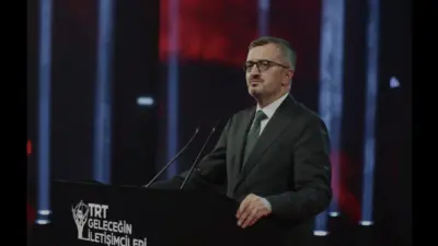 İletişim Başkanı Burhanettin Duran, 12. TRT Geleceğin İletişimcileri Yarışması'nda yapay