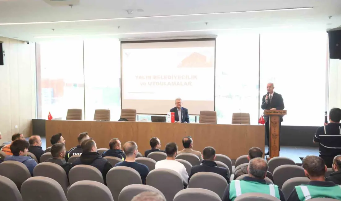 İnegöl Belediyesi, göreve yeni başlayan ve daha önce Yalın Temelleri