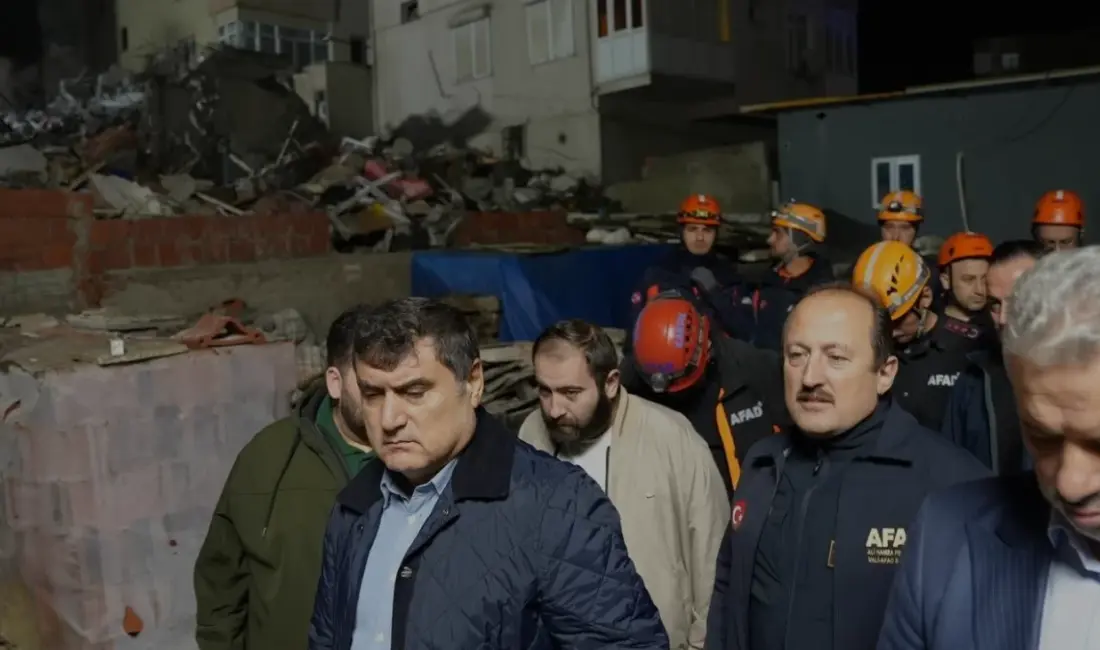 Maltepe'deki bina çökmesi sonrası başlatılan arama kurtarma çalışmalarında 12 kişi