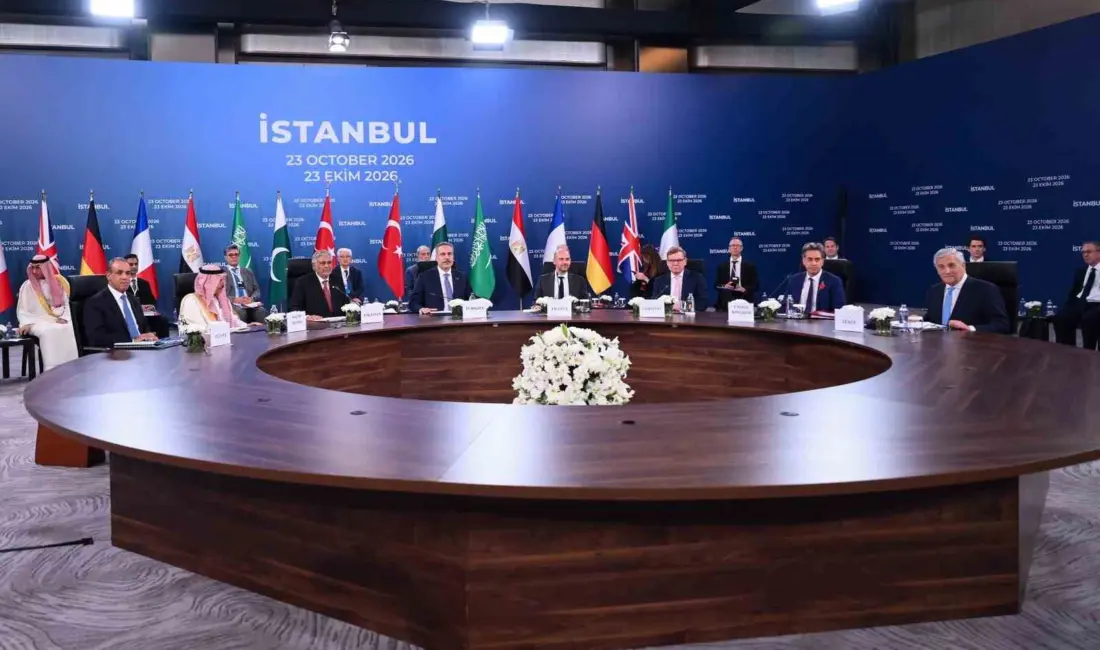 Dışişleri Bakanı Hakan Fidan’ın ev sahipliğinde İstanbul’da düzenlenen, İtalya’nın da