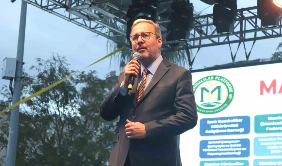 Manisalılar Platformu tarafından Bornova Aşık Veysel Rekreasyon Alanı’nda düzenlenen İzmir’de
