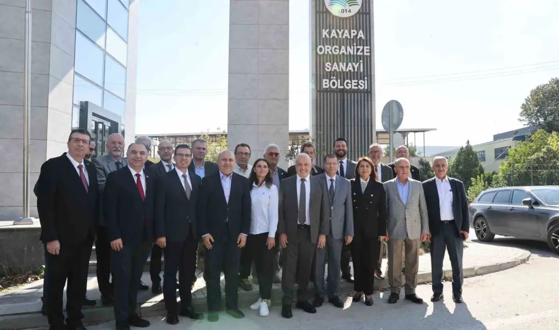 Nilüfer Belediye Başkanı Şadi Özdemir, sanayicilerle bir araya geldiği toplantıda