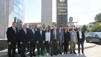 Nilüfer Belediye Başkanı Şadi Özdemir, sanayicilerle bir araya geldiği toplantıda