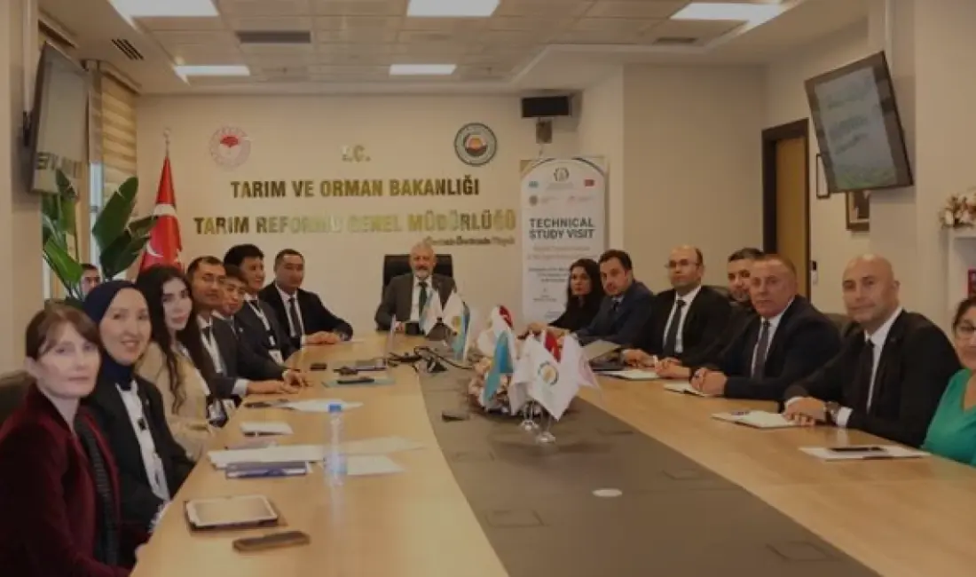 Kazakistan Tarım Bakanlığı heyeti, Türkiye'nin tarımsal dijital dönüşüm ve yapay