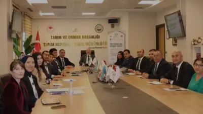 Kazakistan Tarım Bakanlığı heyeti, Türkiye'nin tarımsal dijital dönüşüm ve yapay