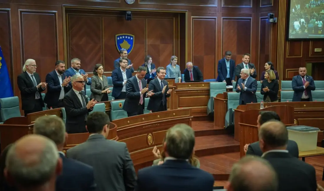 Kosova Meclisinde yapılan oylama sonucu Kosova Bilimler ve Sanatlar Akademisi