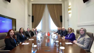 Türkiye Büyük Millet Meclisi (TBMM) Başkanı Numan Kurtulmuş, Bişkek’te KKTC