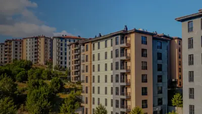 Maltepe'de çöken Kardeşler Apartmanı'nın hak sahipleri için hazırlanan yeni konutlar