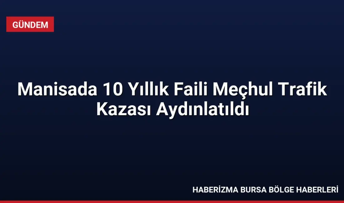 Manisa'da 2016 yılında meydana gelen ölümlü trafik kazası, JASAT ekiplerinin