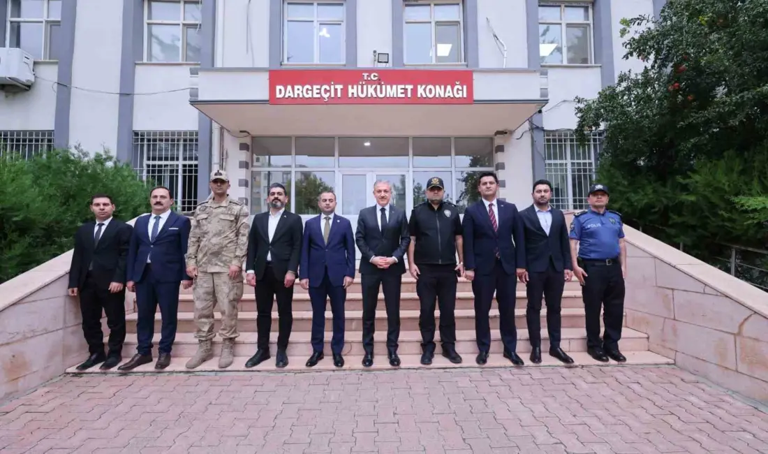 Mardin Valisi ve Büyükşehir Belediye Başkan Vekili Tuncay Akkoyun, Dargeçit