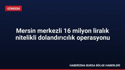 Mersin'de düzenlenen operasyonda 13 şüpheli yakalandı. İş vaadiyle 360 kişiyi