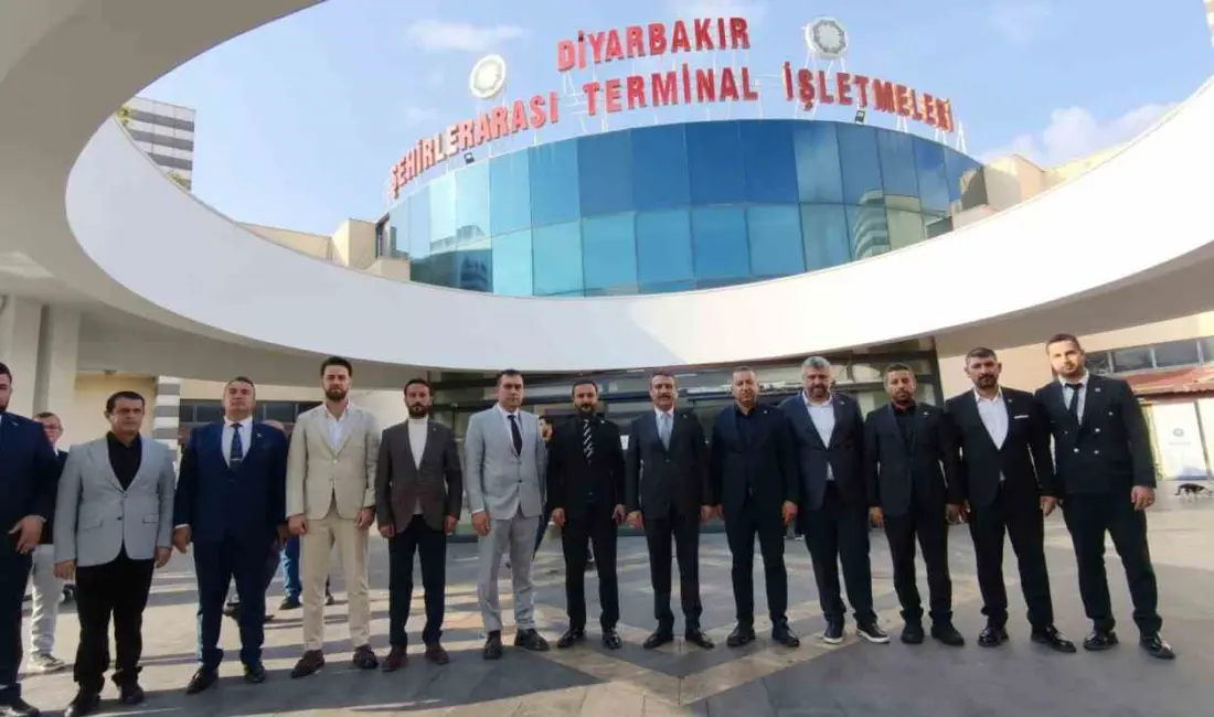 Milliyetçi Hareket Partisi (MHP) Diyarbakır İl Başkanı Hasan Özcoşkun ve