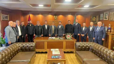 MHP Yenişehir İlçe Başkanı Samet Noyin, ilçe yönetim kurulu üyeleri
