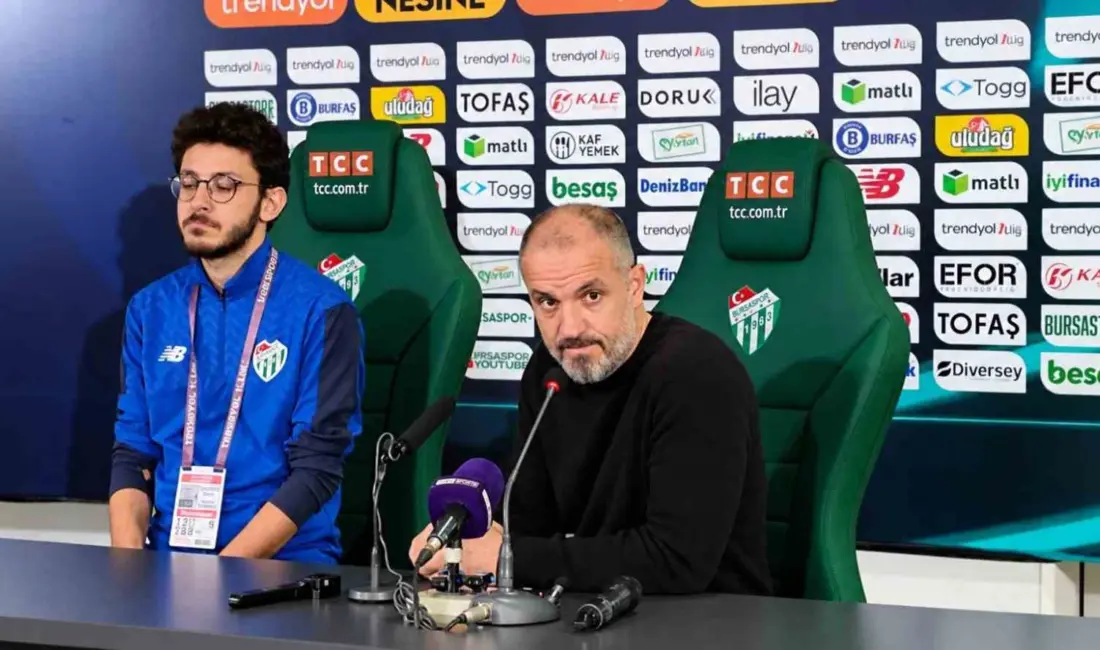 Bursaspor Teknik Direktörü Mustafa Er, Bandırmaspor, maçının ardından yaptığı açıklamada,