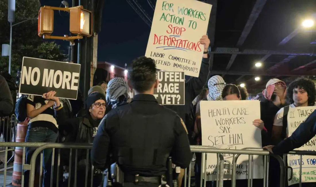 ABD’nin New York kentinde Göçmenlik ve Gümrük Muhafaza Dairesi (ICE)