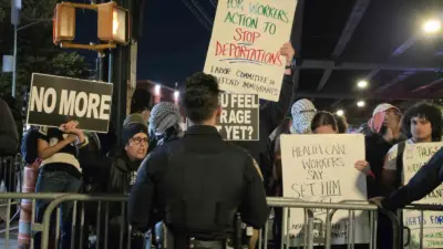 ABD’nin New York kentinde Göçmenlik ve Gümrük Muhafaza Dairesi (ICE)