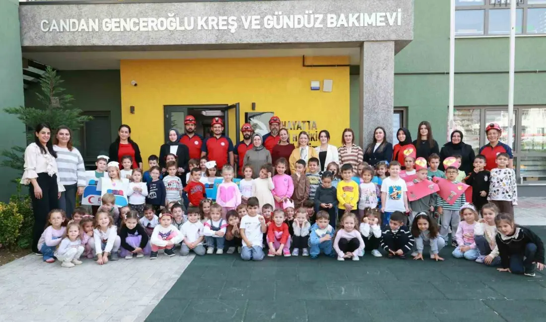 Afetlere karşı hazırlıklı bir toplumun temelinin bilinçli nesillerle atılacağı anlayışıyla