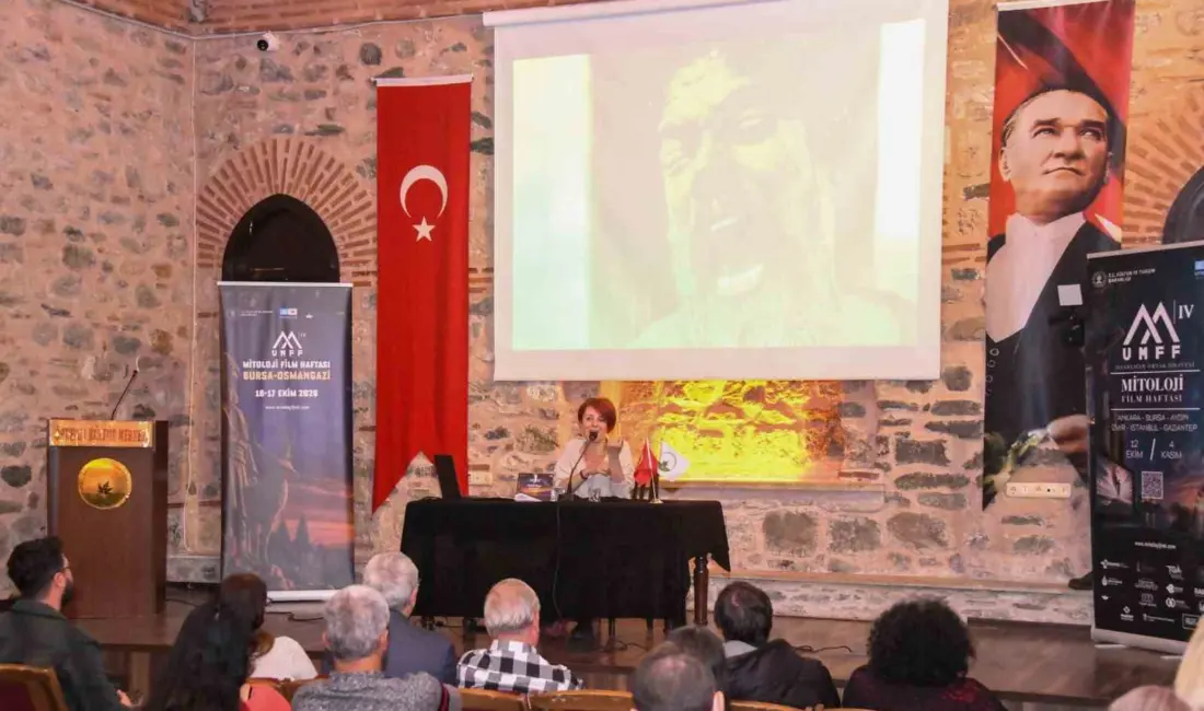 Osmangazi Belediyesi’nin ev sahipliğinde düzenlenen 4. Mitoloji Film Haftası, söyleşiler