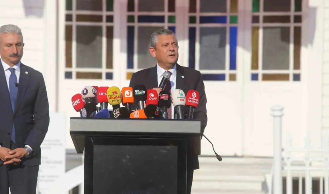 Yeni Parti Genel Başkanı Özgür Özel, Mudanya Mütarekesi’nin 104’üncü yıl