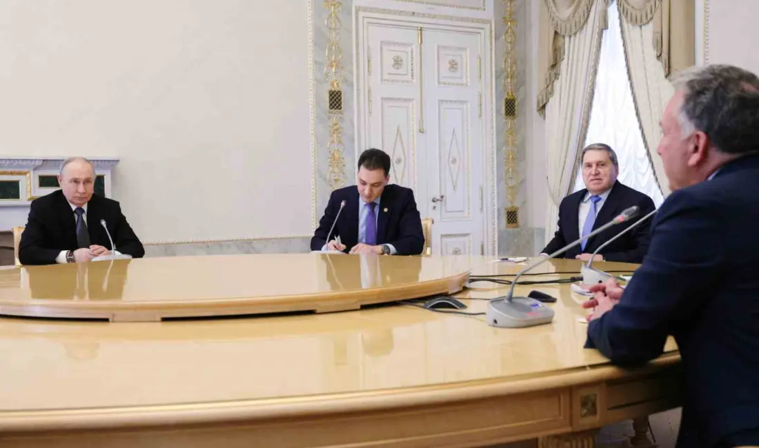 Rusya Devlet Başkanı Vladimir Putin, 3 saat süren görüşmede ABD’li