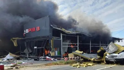 Rus ordusunun Ukrayna’nın Odessa bölgesindeki bir süpermarkete gerçekleştirdiği saldırıda 3
