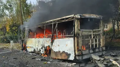 Rusya, Ukrayna’nın Kramatorsk kentinde otobüs durağını vurması sonucu 12 kişi