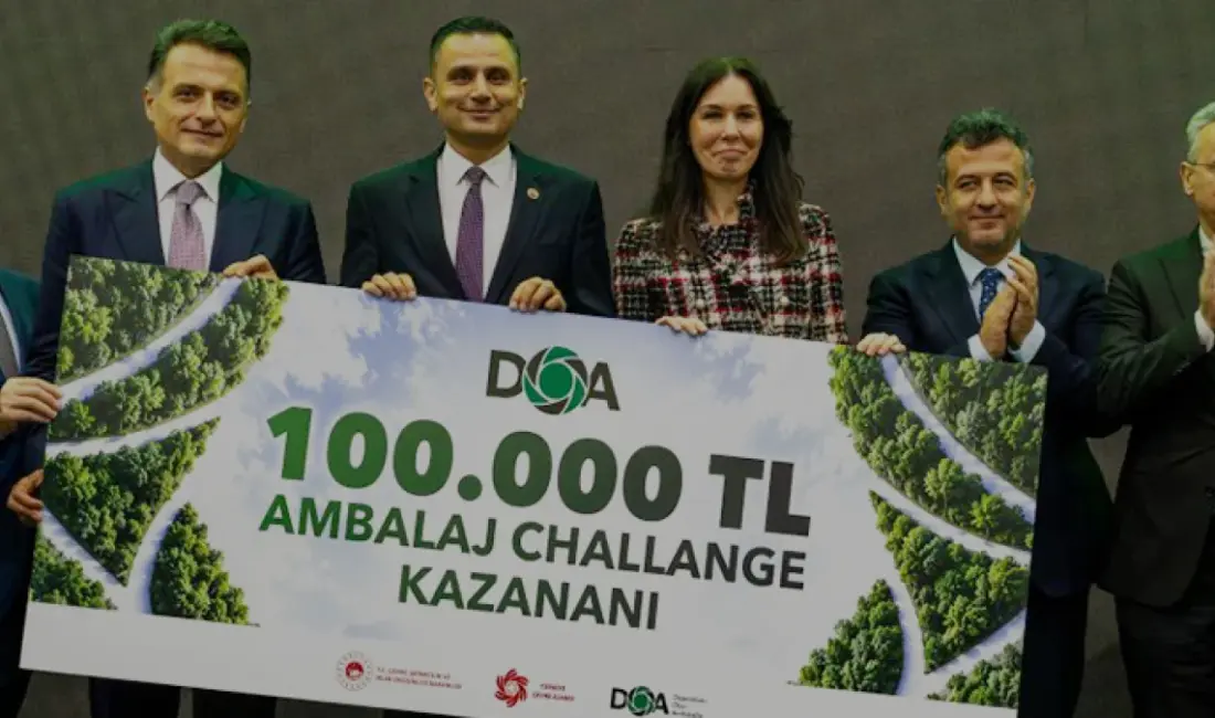 Samsunlu Turgay Baş, DOA Sistemi kapsamında düzenlenen 100 Bin Ambalaj