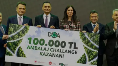 Samsunlu Turgay Baş, DOA Sistemi kapsamında düzenlenen 100 Bin Ambalaj