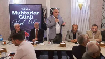 SAMSUN (İHA) – Samsun’un Canik Belediye Başkanı İbrahim Sandıkçı, muhtarlarla