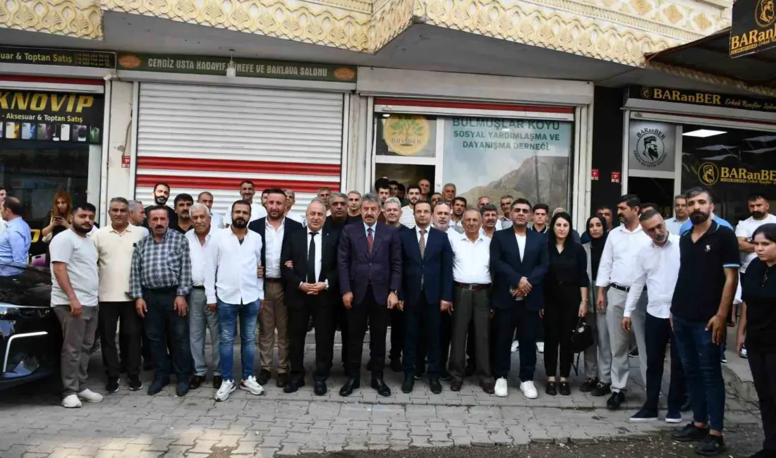 AK Parti Şırnak Milletvekili Arslan Tatar, Bulmuşlar köyünde vatandaşlarla buluşarak