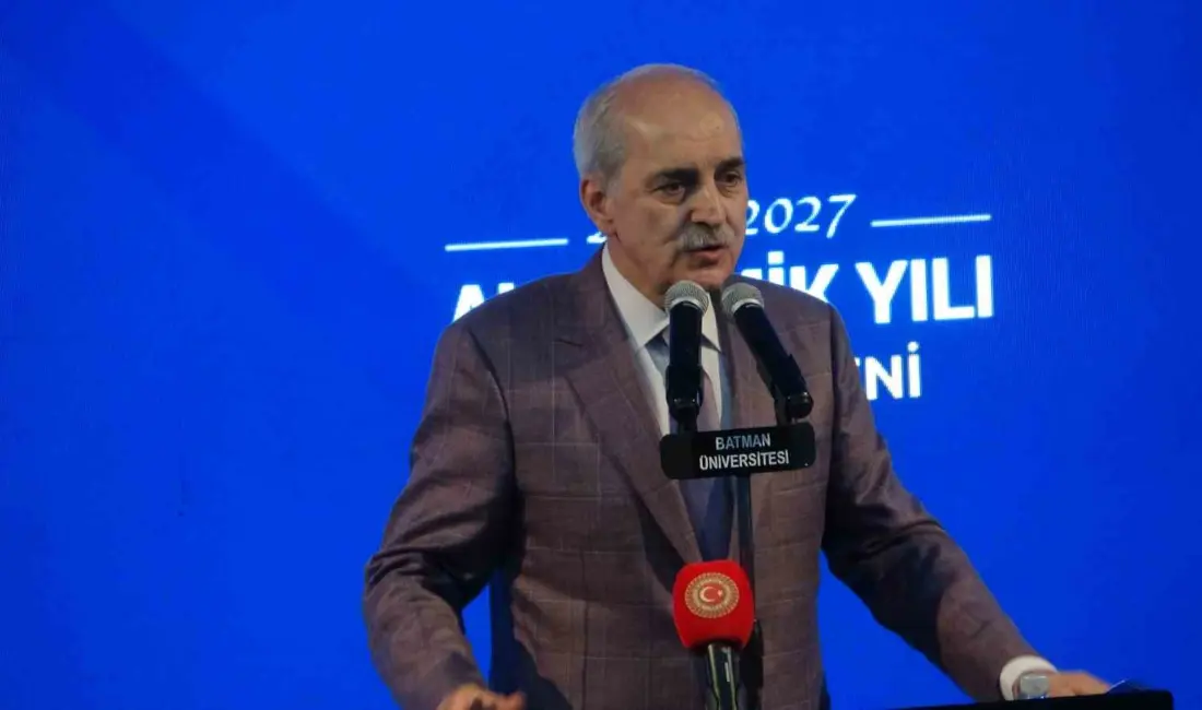 Türkiye Büyük Millet Meclisi (TBMM) Başkanı Numan Kurtulmuş, Batman Üniversitesi