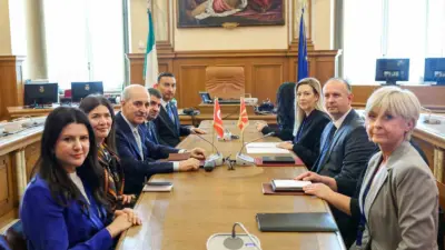 Avrupa Parlamento Başkanları Konferansı dolayısıyla İtalya’nın başkenti Roma’da bulunan Türkiye
