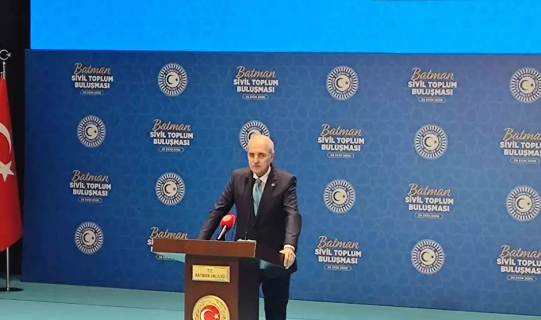 Türkiye Büyük Millet Meclisi (TBMM) Başkanı Numan Kurtulmuş, “İnşallah Suriye’nin
