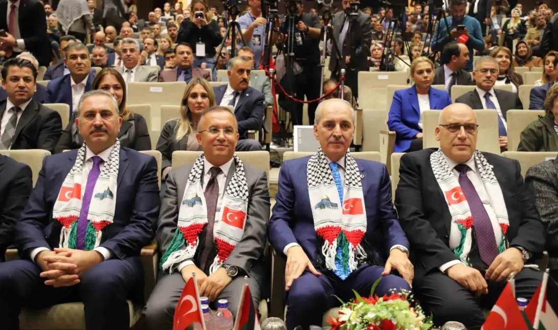 TBMM Başkanı Numan Kurtulmuş Filistin’in özgür olana kadar destek vermeye