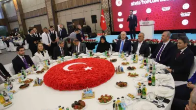 TBMM Başkanı Numan Kurtulmuş Gaziantep’te sivil toplum buluşmaları programına katıldı.