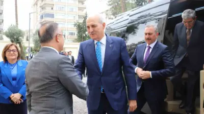 TBMM Başkanı Numan Kurtulmuş Gaziantep Valiliğini ziyaret etti. TBMM Başkanı
