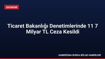 Ticaret Bakanlığı, 2026'nın ilk 9 ayında gerçekleştirdiği denetimlerde geçen yıla