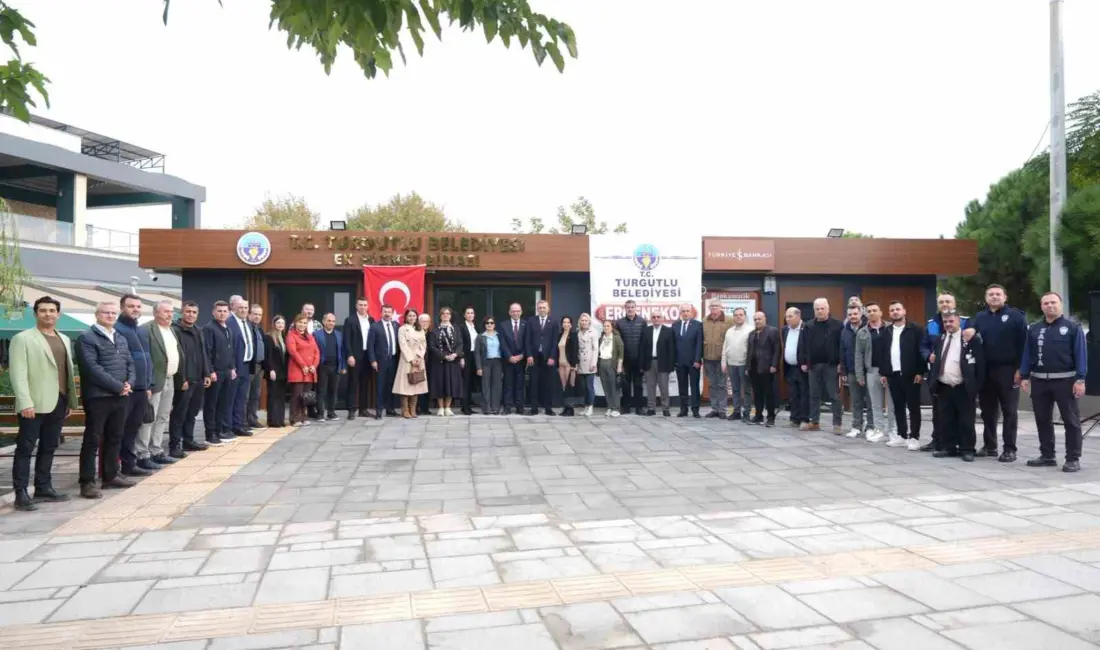 Turgutlu Belediyesi, Ergenekon Mahallesi’nde Ek Hizmet Binası’nı hizmete açtı. Vatandaşların