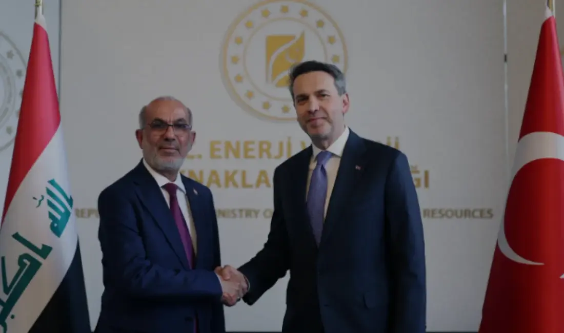 Bakan Bayraktar ve Irak Petrol Bakanı Hüdeyir, enerji iş birliğini