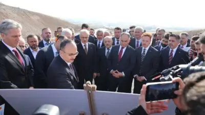 Çankırı’ya bir dizi programa katılmak için gelen Ulaştırma ve Altyapı