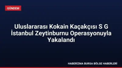 Belçika'da uyuşturucu ticareti ve suç örgütü kurmaktan aranan S.G., İstanbul'un