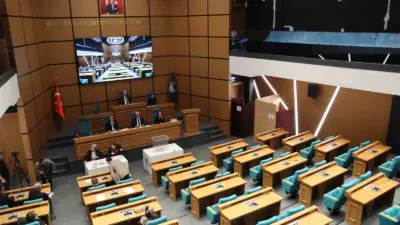 Üsküdar Belediye Meclisi, Belediye Başkanvekilliği seçimi için toplandı. Toplantı yeter