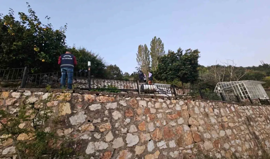 Bursa’nın Orhangazi ilçesinde bir villanın bahçesindeki 30 güneş paneli, kimliği