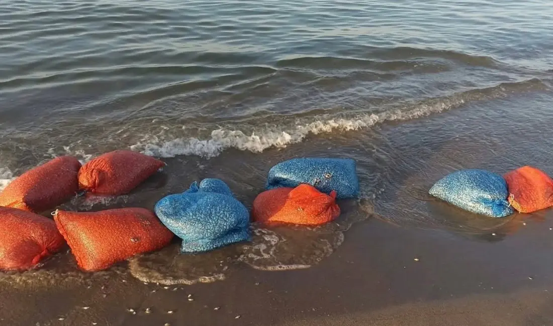 Mudanya İlçe Tarım Müdürlüğü ve Sahil Güvenlik ekipleri tarafından Eğerce