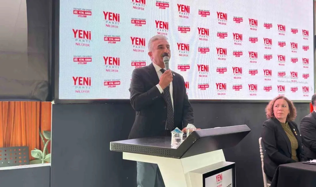 Yeni Parti Bursa İl Başkanı Nihat Yeşiltaş, yapılacak il kurultayı